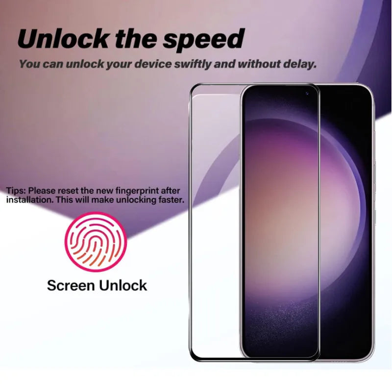 For samsung s24 Glass, s25 s24 ultra Screen Protector For samsung galaxy s23 glass samsung s24 ultra Tempered Glass samsung s23 fe s20 s21 s22 plus Protective Film Galaxy s24 Screen Protector samsung s22